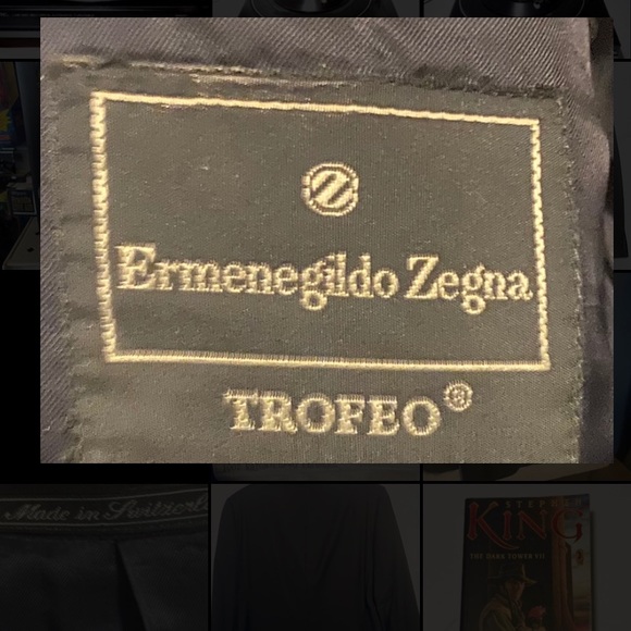 COPY - COPY - Ermenegildo Zegna Solid Trofeo Jacket 42R Black - Picture 5 of 11